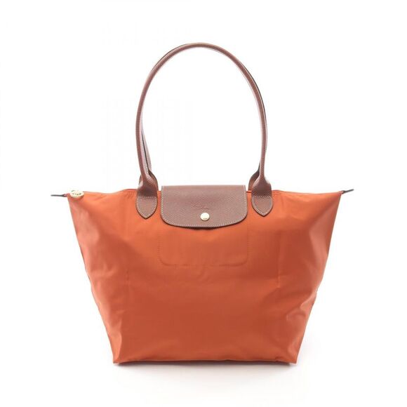 Longchamp Le Pliage Original Canvas Leather Tote Bag - Picture 1 of 5